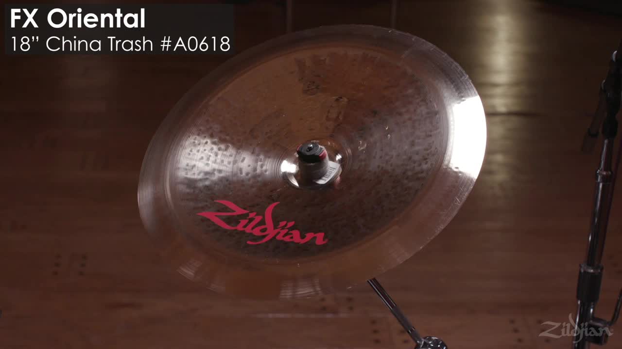 Zildjian FX Cymbals Series - 18 Inch Oriental China Trash Cymbal